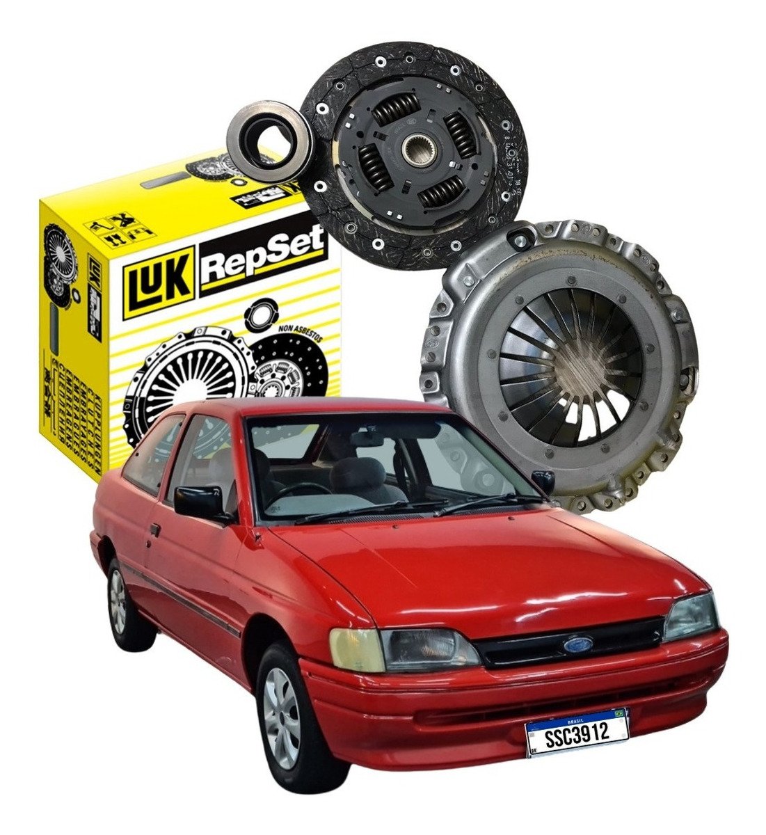 Kit Embreagem Luk Ford Verona Escort 1 6 8v 620023500 Scario Autopeças